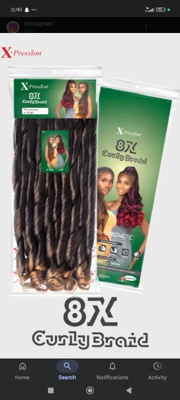 Expression french curls 