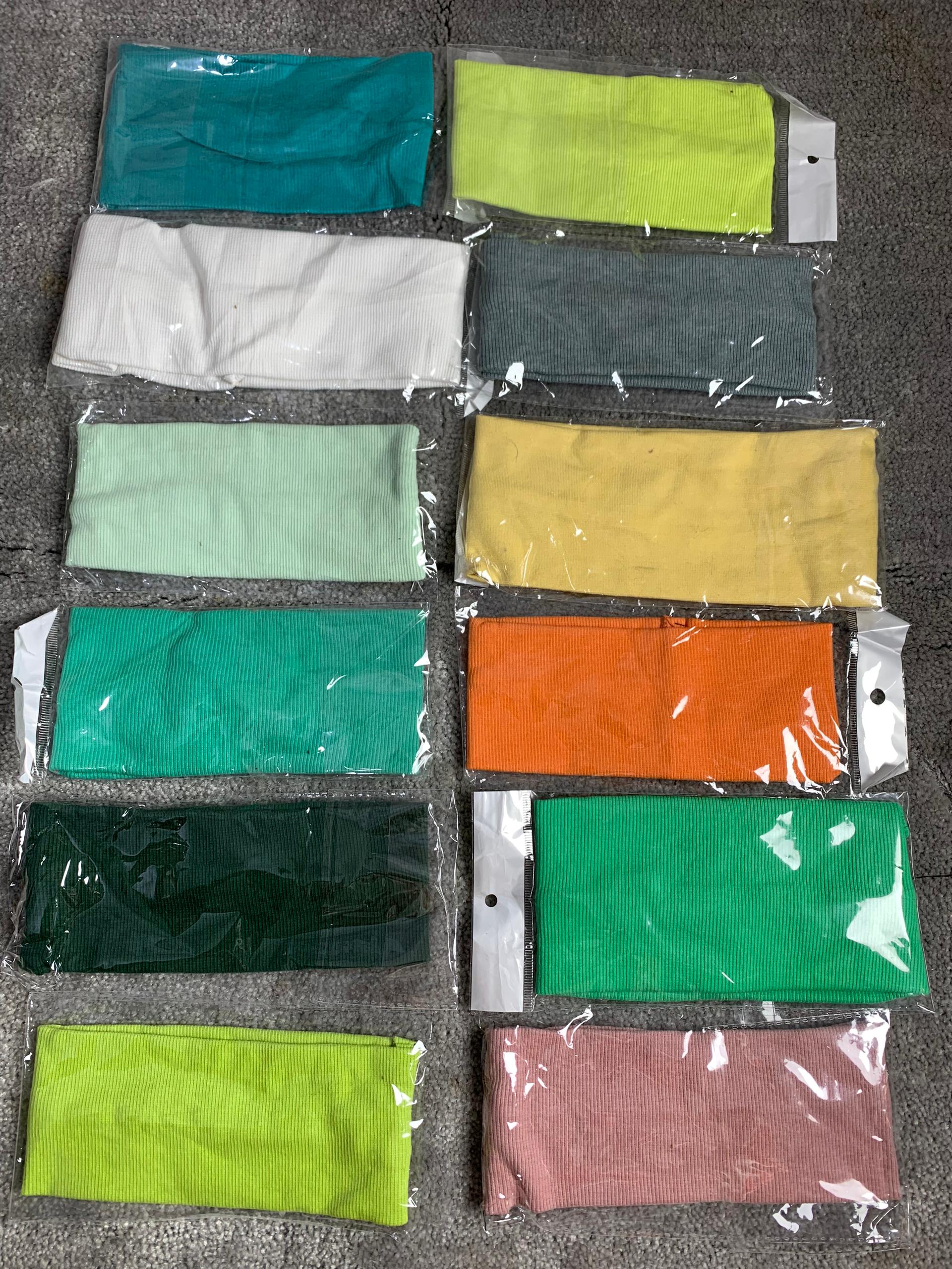 Ribbed plain headband 