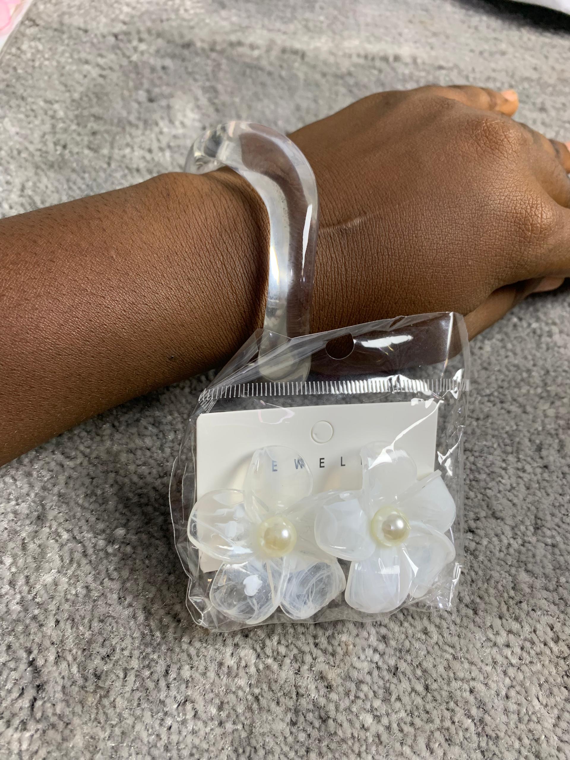 Acrylic bangles and earrings 