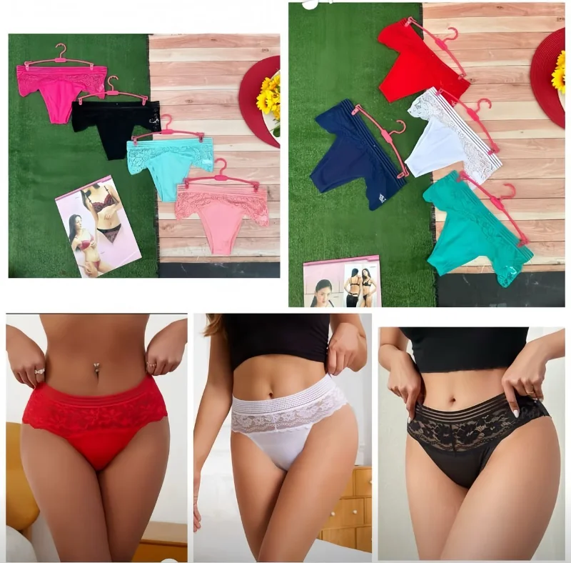 Quality cotton thongs 