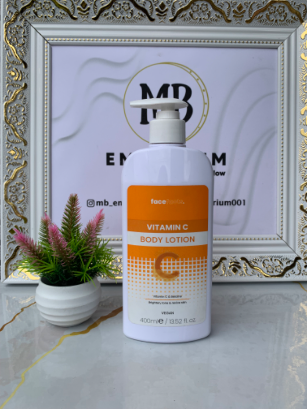 Face facts vitamin C body lotion 