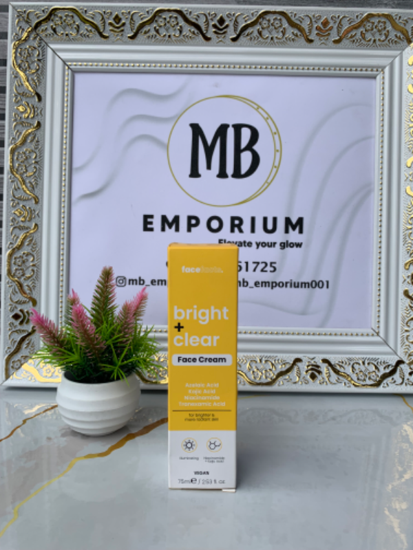 Face facts bright and clear face cream 