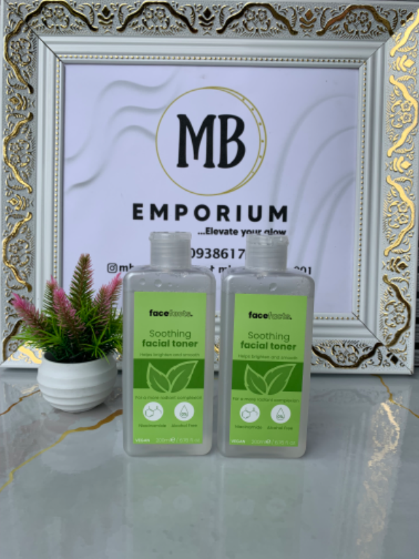 Face facts soothing facial toner 