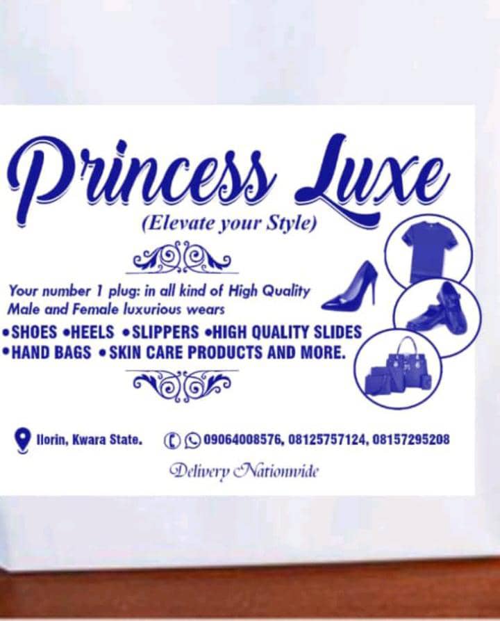 PRINCESS LUXE FASHION STORE  logo